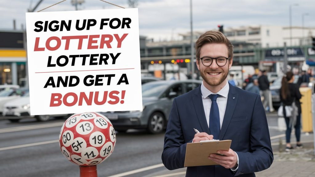 Lottery Sign Up Bonus Image