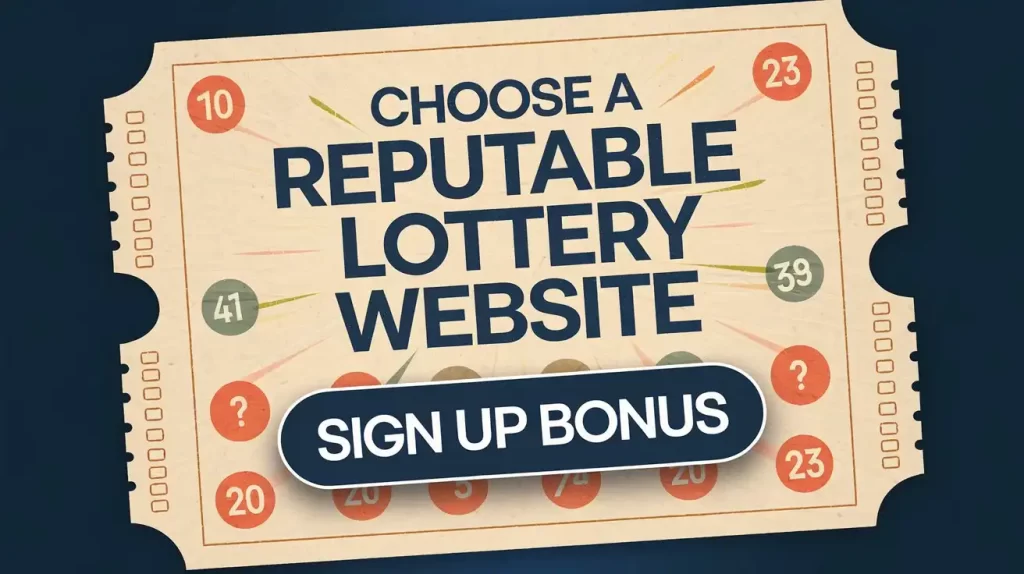 Lottery Sign Up Bonus