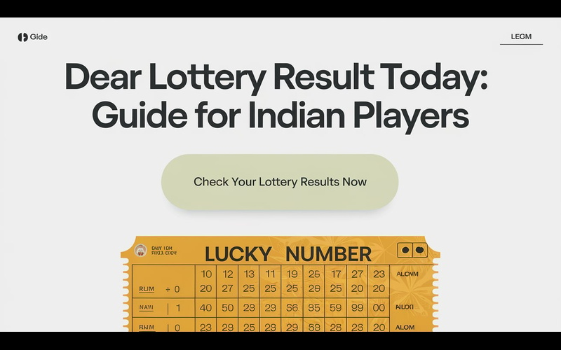 Dear Lottery Result Today featured image